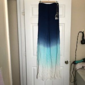 Young Fabulous & Broke Royal Blue Ombre Maxi Dress